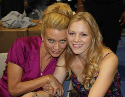 The Walking Dead’s Laurie Holden and Emma Bell Talk Zombies, Sweaty Actors and More!